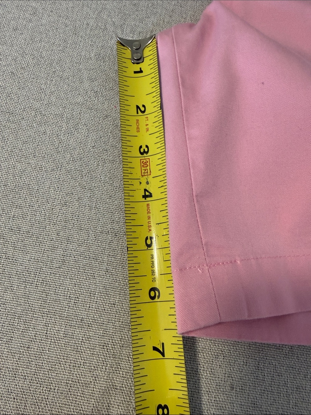 Talbots Pink Cotton-Blend Chino Shorts SZ4. - Picture 10 of 15